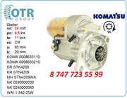 Стартер Komatsu pc130-7 600-863-3220